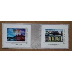 B1-I4 : Cinquantenaire du jumelage Reims - Salzbourg (2015)  .  Autocollants, autoadhésifs