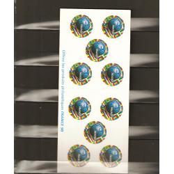 Carnet de 1998 - Coupe du monde de football