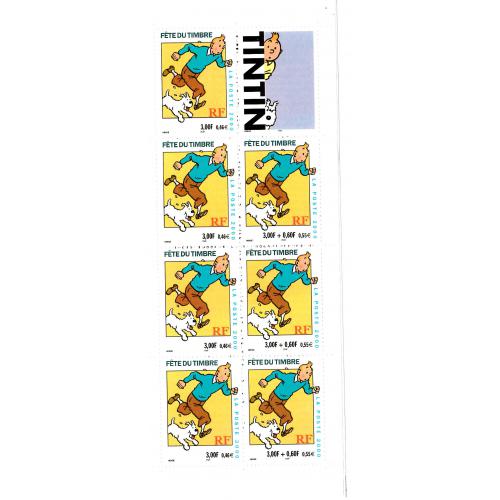carnet BC3305 Tintin journée du timbre 2000 fraicheur postale