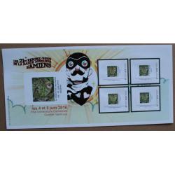 BaCo-07a : Collector Les 21ès Rendez-vous de la Bande Dessinée d'Amiens 2016 / Orchidée -  Autoadhésifs, autocollants