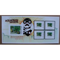 BaCo-07a : Collector Les 21ès Rendez-vous de la Bande Dessinée d'Amiens 2016 / Tracteur vert -  Autoadhésifs, autocollants