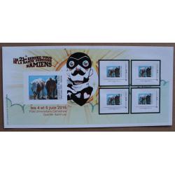 BaCo-07a : Collector Les 21ès Rendez-vous de la Bande Dessinée d'Amiens 2016 / Vaches -  Autoadhésifs, autocollants