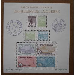 Bac-01 : Salon Paris Philex 2018 / Orphelins de la Guerre