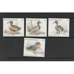Oiseaux Belgique2332/35 série complète neuve ** superbe