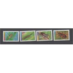 Bulgarie insectes 3545/8 série complète neuve ** superbe