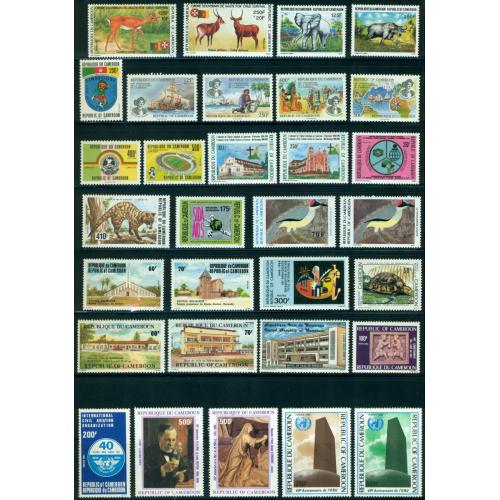 Lot de timbres neufs** du CAMEROUN