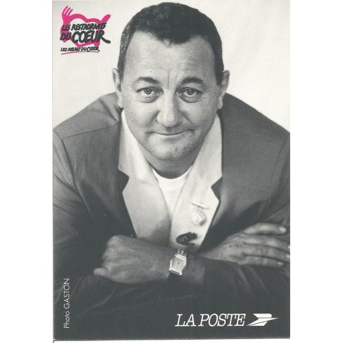 Carte Postale Entier Postal  Les Restos du Coeur (Rep. TP Coluche)