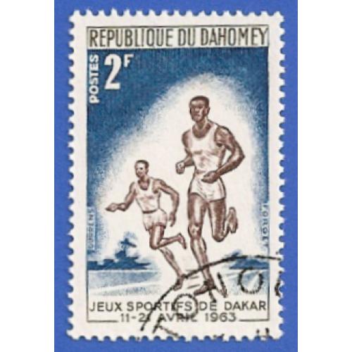 DAHOMEY 194 OBLITÉRÉ JEUX SPORTIFS DE DAKAR