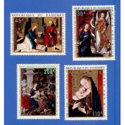 DAHOMEY PA112 / PA115 NEUFS ** POSTE AERIENNE NOEL