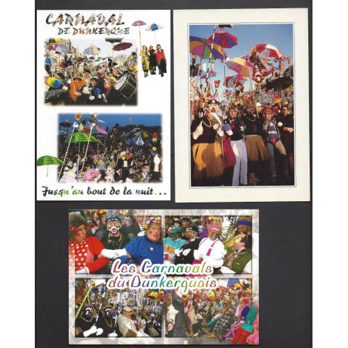 Dunkerque. 6 cartes modernes du carnaval