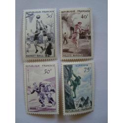 1956 Série sportive 1072/1075 °°