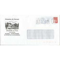 Prêt à Poster PAP  Domaine de FERRANT Viticulteurs à DURAS - Vin Vigne  Oblitéré ( Rep. Luquet)