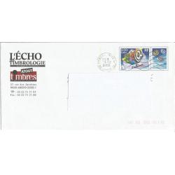 Prêt à Poster PAP  Echo de la Timbrologie  Oblitéré 2002 ( Rep. 3ème Millénaire)