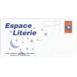 Prêt à Poster PAP  ESPACE LITERIE  Oblitéré 2001 Enveloppe à Fenêtre ( Rep. Meilleurs Voeux)