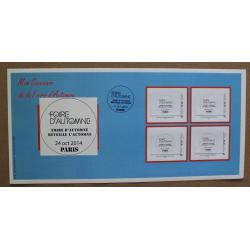 BaCo-03 :  Foire d'Automne 2014 / Logo avec TAD du 25 OCT. 2014  - Autoadhésifs, autocollants