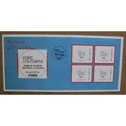 BaCo-03 :  Foire d'Automne 2014 / Logo avec TAD du 26 OCT. 2014  - Autoadhésifs, autocollants