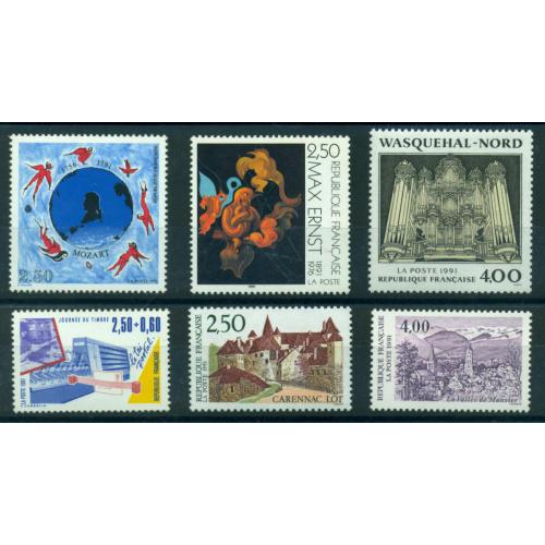 Timbres neufs** de France