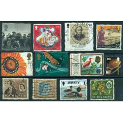 Timbres oblitérés de Grande Bretagne & Dépendances