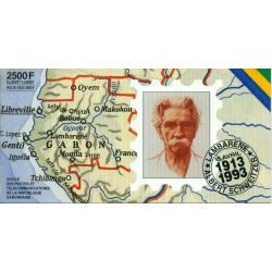 Carnet de timbres neufs** du GABON de 1993