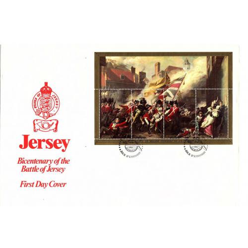 JERSEY. FDC DE 1981