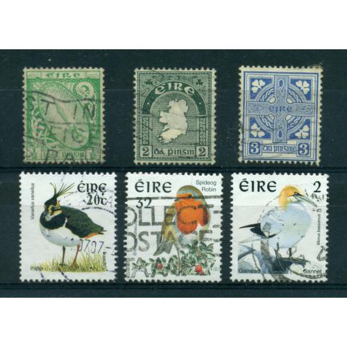 Timbres oblitérés d'IRLANDE