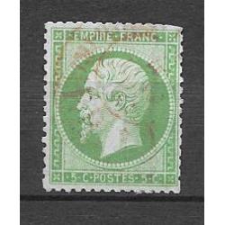 France classique oblitéré Empire Franc. 5c 1862