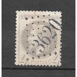 France classique oblitéré Empire Français 4c. 1866