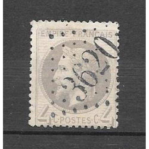 France classique oblitéré Empire Français 4c. 1866