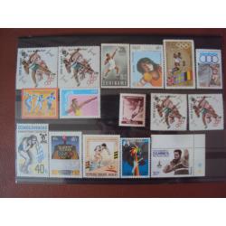 THEMATIQUE SPORT JO LANCER POIDS + DISQUE + JAVELOT