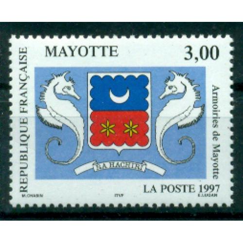 Timbre neuf** de MAYOTTE n° 43
