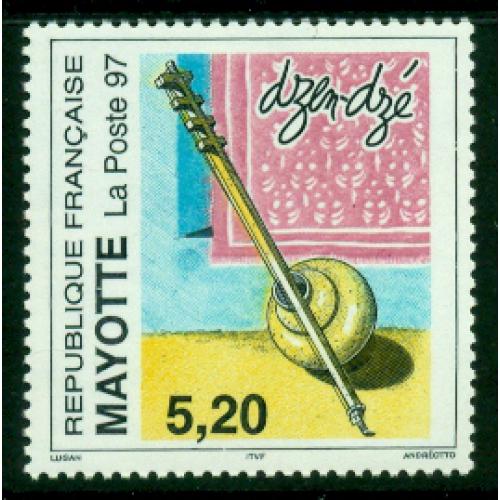 Timbre neuf** de MAYOTTE n° 44