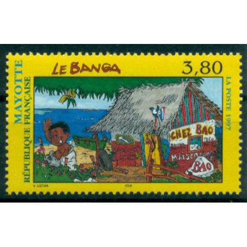 Timbre neuf** de MAYOTTE n° 45