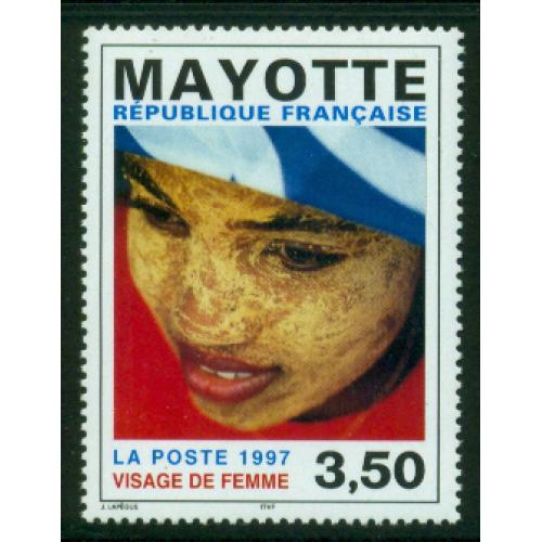 Timbre neuf** de MAYOTTE n° 47