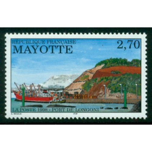 Timbre neuf** de MAYOTTE n° 53