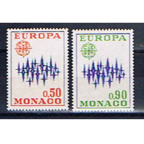 Monaco Europa CEPT 1972 neufs** luxe