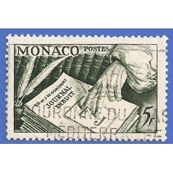 MONACO 392 OBLITÉRÉ JOURNAL INEDIT