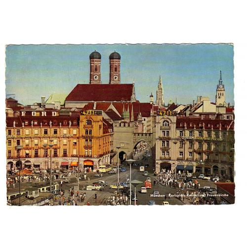 munich / karlsplatz / allemagne