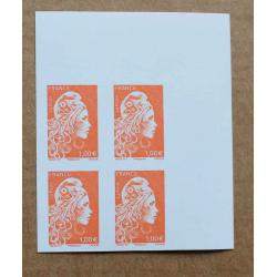 T5-B6 : Marianne l'engagée / Timbres non dentelés 1.00