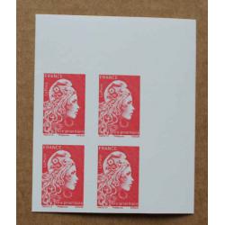 T5-B6 : Marianne l'engagée / Timbres non dentelés Lettre prioritaire