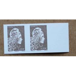 T5-B : Marianne l'engagée / Timbres non dentelés 0.05