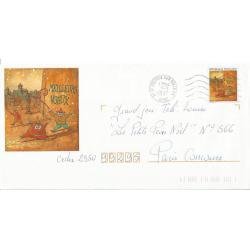 Prêt à Poster PAP  Meilleurs Voeux - BD Nicolas De Crecy  Oblitéré (Rep. TP Carnet BD TP Yvert 2844)