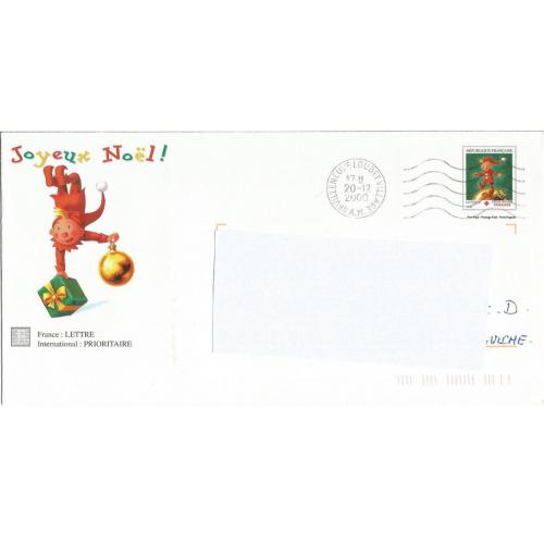 Prêt à Poster PAP  JOYEUX NOEL 1998  Oblitéré (Rep. TP Croix Rouge 3226)