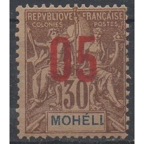 Moheli n°YT 19 neuf sans gomme (*)