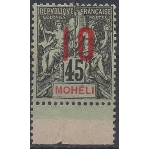 Moheli n°YT 21 neuf sans gomme (*)