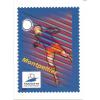 Carte Postale Entier Postal  Footix - Coupe du Monde de Football FRANCE 98 - MONTPELLIER  Neuve
