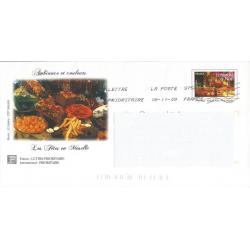 Prêt à Poster PAP  Les Fêtes en Moselle  Oblitéré 2009 (Rep. TP Marché de Noel)