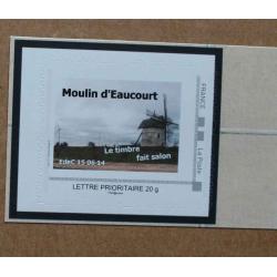 P3-X2 : Salon Planète Timbres  Paris 2014 - Moulin d'Eaucourt (variété)