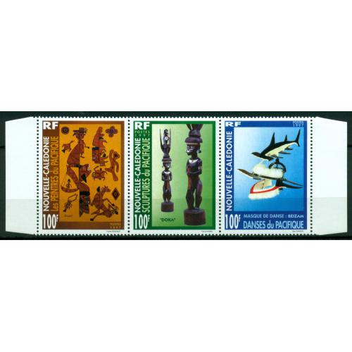 Timbres neufs** de Nouvelle-Calédonie 741 à 743