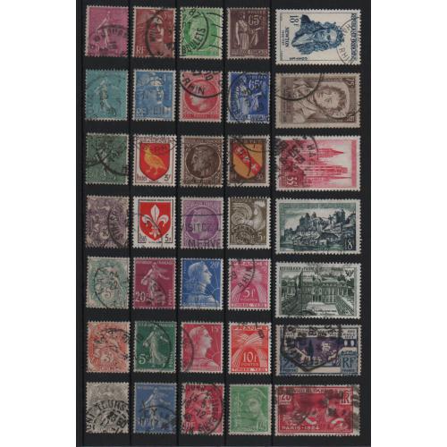 DIVERS TIMBRES DE FRANCE