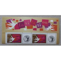 P1-K4 : Timbre pour Invitations avec une vignette Cérès